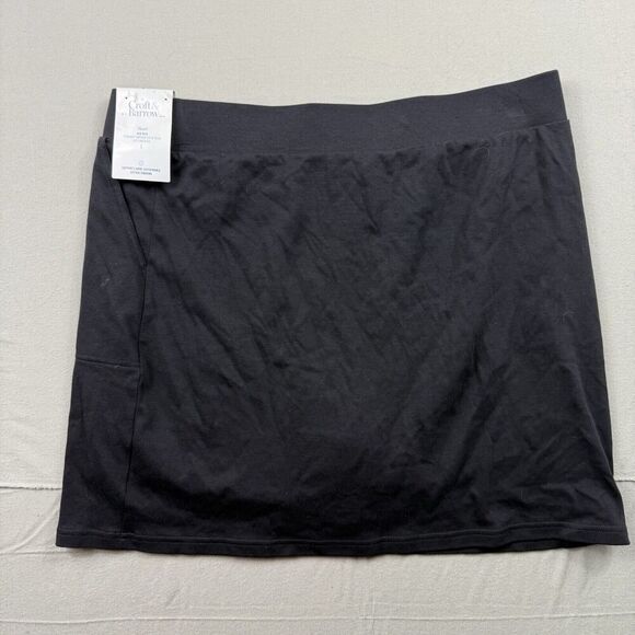 Croft & Barrow Dresses & Skirts - Croft & Barrow Women’s STRETCH BLACK SKORT  SIZE Large
